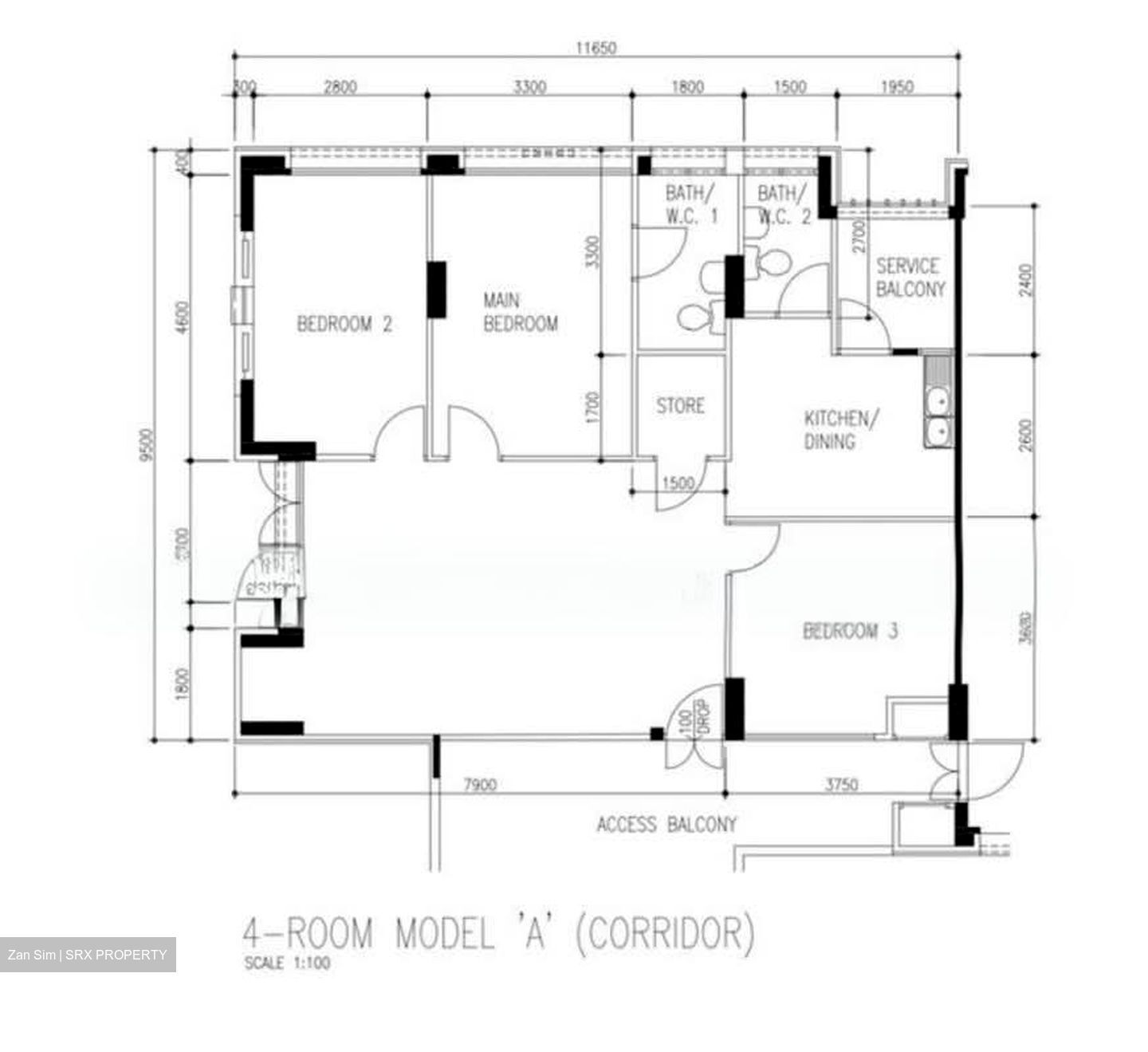 Blk 747 Pasir Ris Street 71 (Pasir Ris), HDB 4 Rooms #583808491